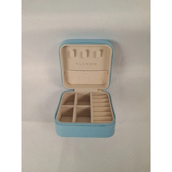 VLANDO Travel Jewelry Box 4 1/2