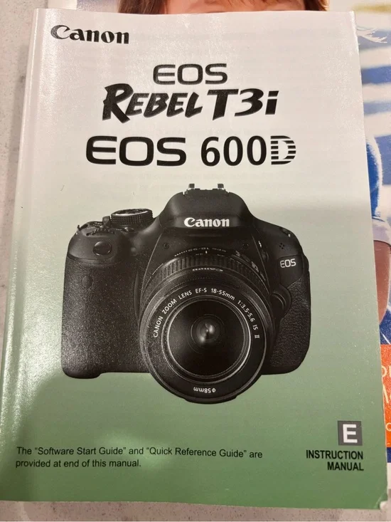 Canon EOS Rebel T3i / EOS 600D Camera - Black