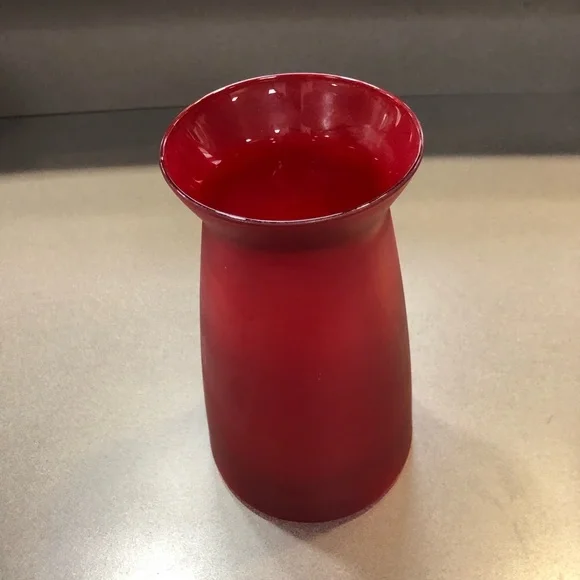 Red Vase