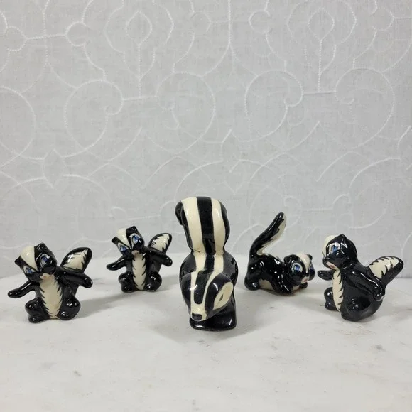Rare Betty Harrington Skunks Ceramic Arts Wisconsin 3