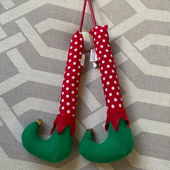 Elf Leg Christmas Picks NWOT