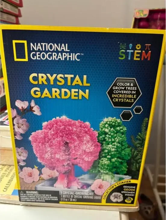 National Geographic Crystal Garden STEM Kit