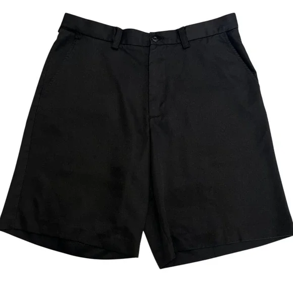 Izod Mens Black Golf Shorts, Izod Mens Basic Casual Golfing Sports Outdoor 439