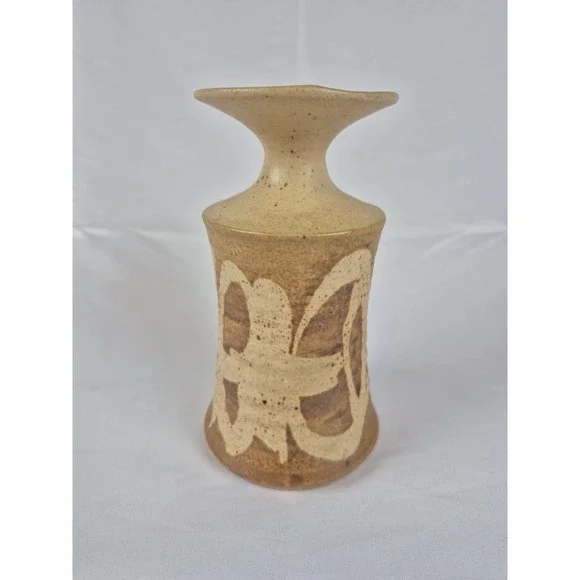 Stoneware Designs West SDW Studio Pottery Bud Vase MCM Ceramic Robert Maxwell
