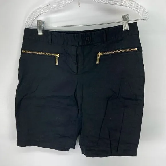 Michael Kors Zippered Pocket Shorts Womens size 6