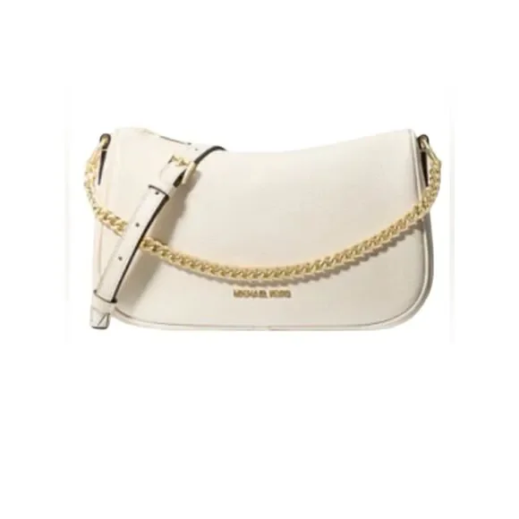 Michael Kors Cream Leather Bag