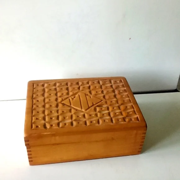 Very nice handmade treasure box