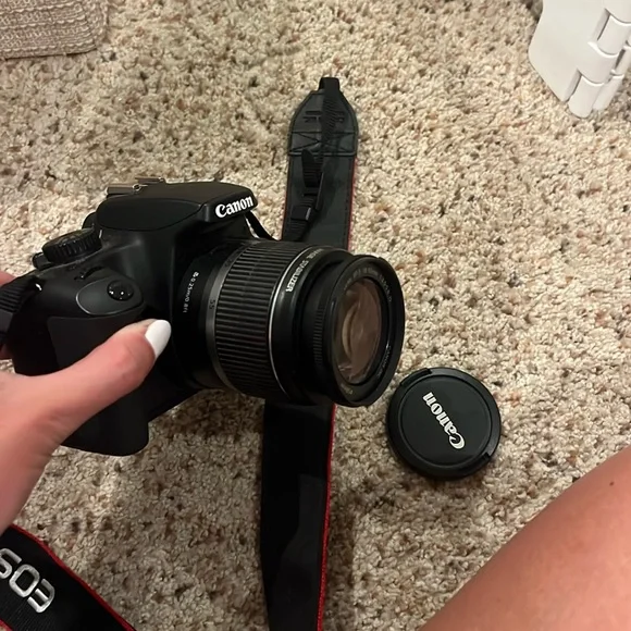 Canon EOS Rebel XS Black Camera, like new