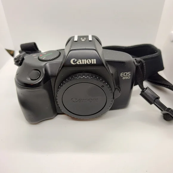Canon EOS 850 Black Film Camera Body