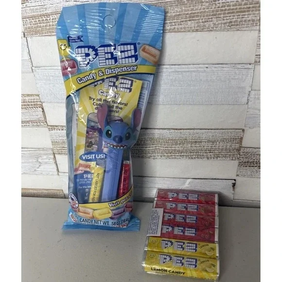 Stitch PEZ Aloha *LIMITED EDITION* Dispenser with refills