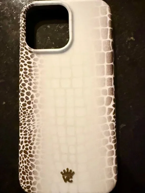 Velvet Caviar Himalayan Croc iPhone 16 Pro Max Case