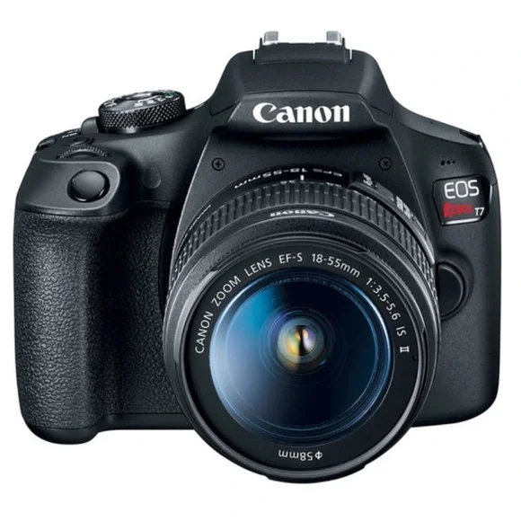 Canon EOS Rebel T7 COMES WITH TWO LENSES