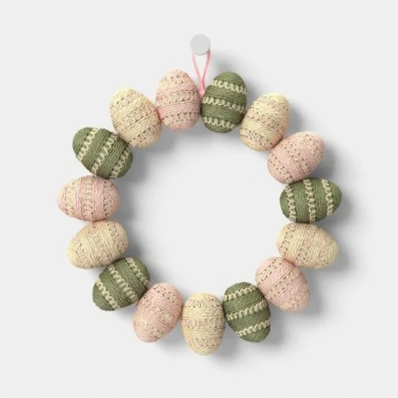 Threshold Easter Egg Wreath