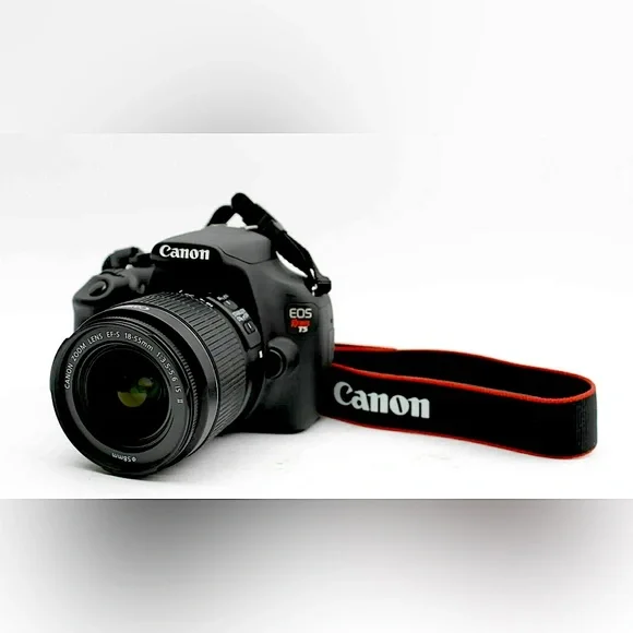 Canon EOS Rebel T5 Digital Camera With 18-55mm Lens