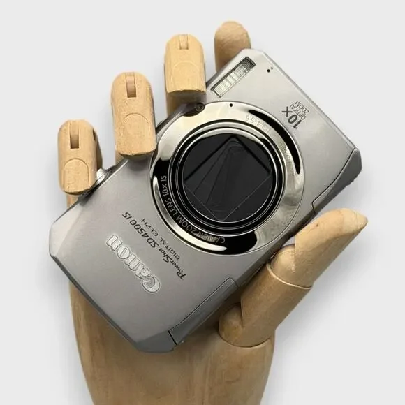Canon PowerShot SD4500 IS Digital Camera | 10MP | Silver