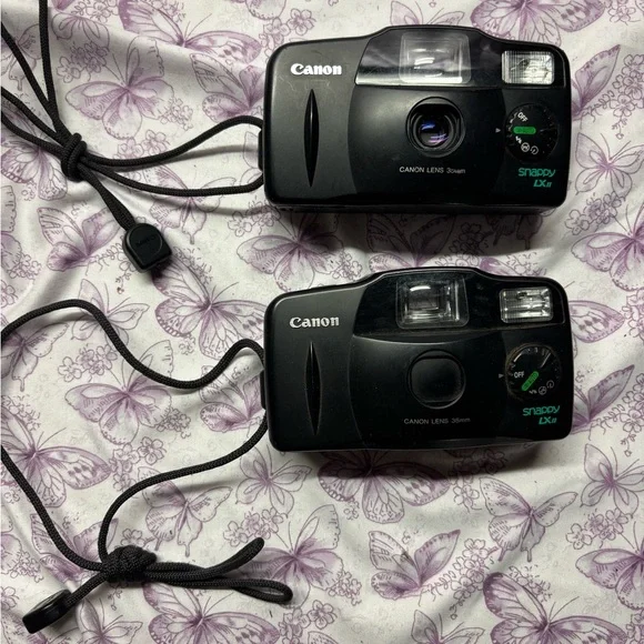 📸Vintage 1991 Canon Snappy LX II Black Film Cameras