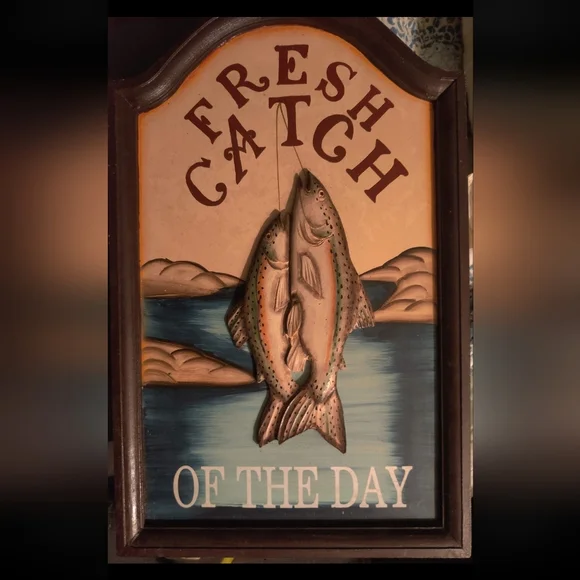 Fresh Catch of the Day Wall Decor