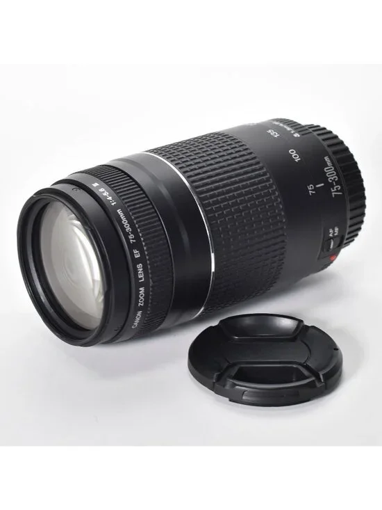 Canon EF 75-300mm f/4-5.6 III Telephoto Zoom Lens MINT