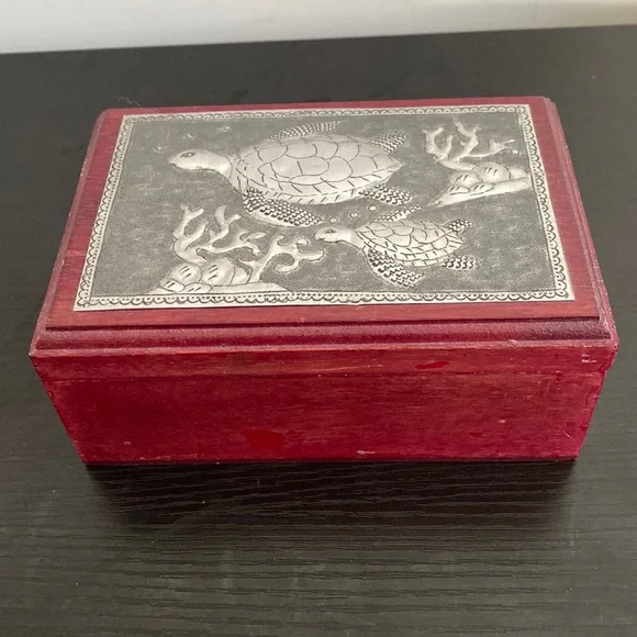 Cute Turtle Jewelry Box