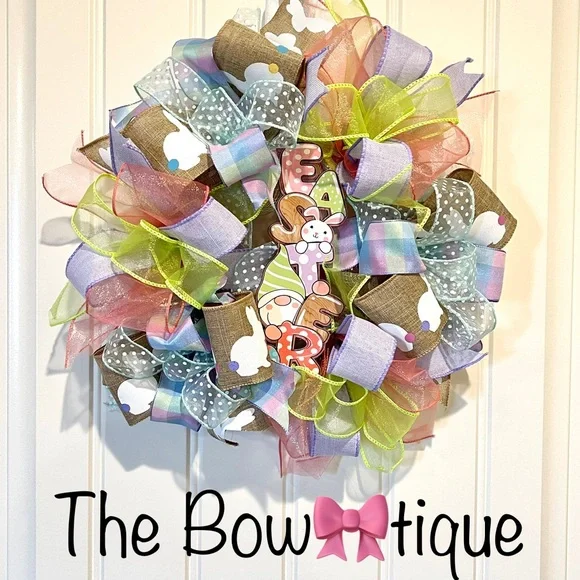 13” Ribbon Wreath 