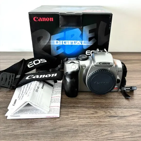 Canon EOS Digital Rebel Digital Camera - Silver