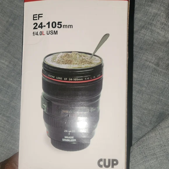 Canon EF 24-105mm f/4.0L USM Lens Mug - Black