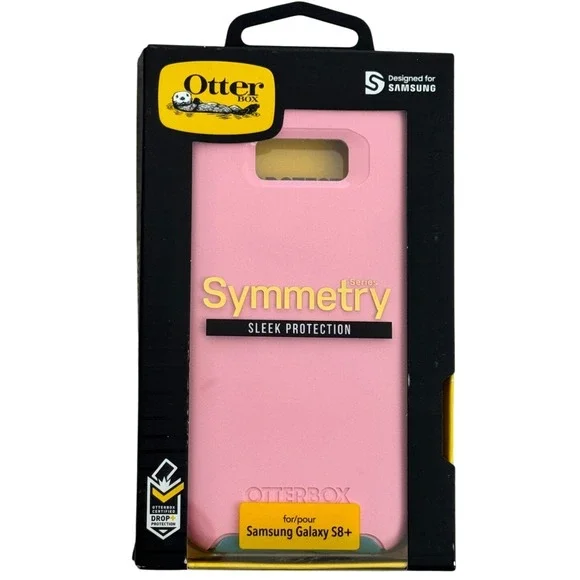 OtterBox Symmetry Series Case Samsung Galaxy S8+‎ Pink Sleek Protection 77-54608