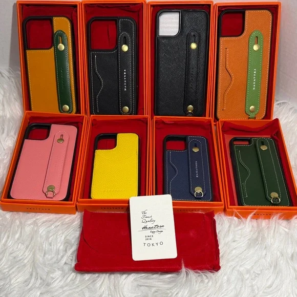 8 HANATORA Stylish Leather Phone Case with Card Slot