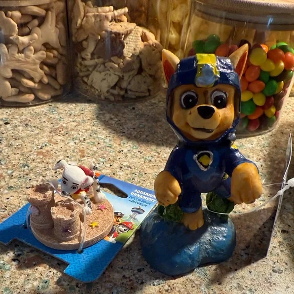 Paw Patrol Aquarium Figures