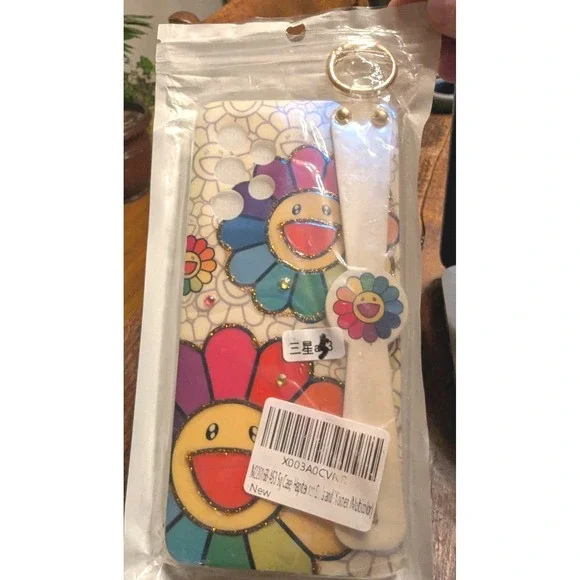 Sealed NWT Samsung Galaxy‎ A53 5G Case Takashi Murakami's Sunflower Motif