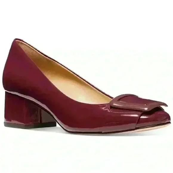 Michael Kors Women's Patsy wine red Pumps size 7.5