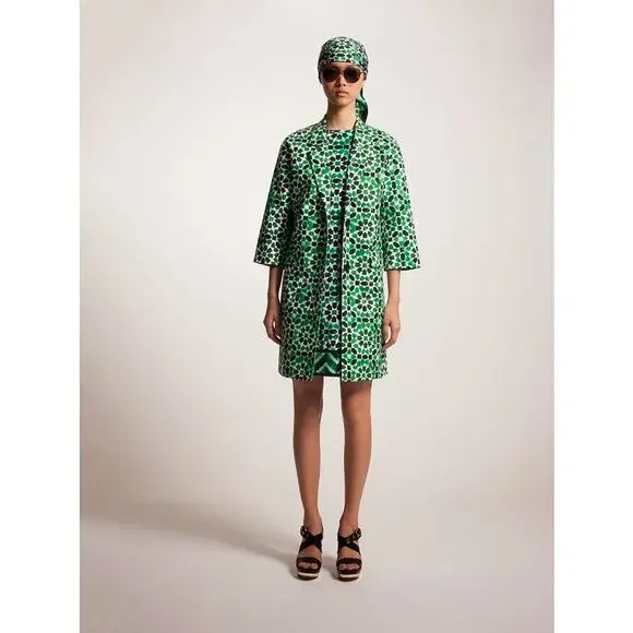 MICHAEL Michael Kors‎ Coat 2014 Collection Geo Print COAT ONLY Women's XL