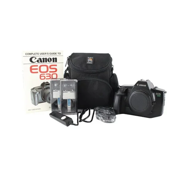 Canon EOS 630 Camera Body NO LENSE With Accessories Camera
