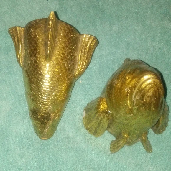 Gold Fish Decor Set