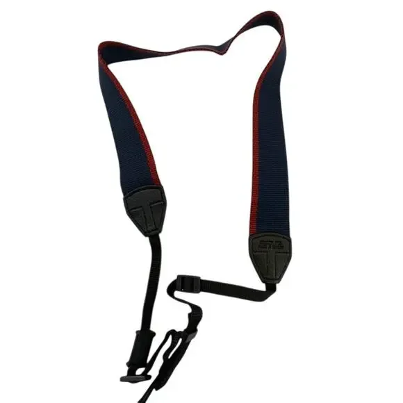 Canon, (Vintage) Blue & Red Camera Neck Wide Strap