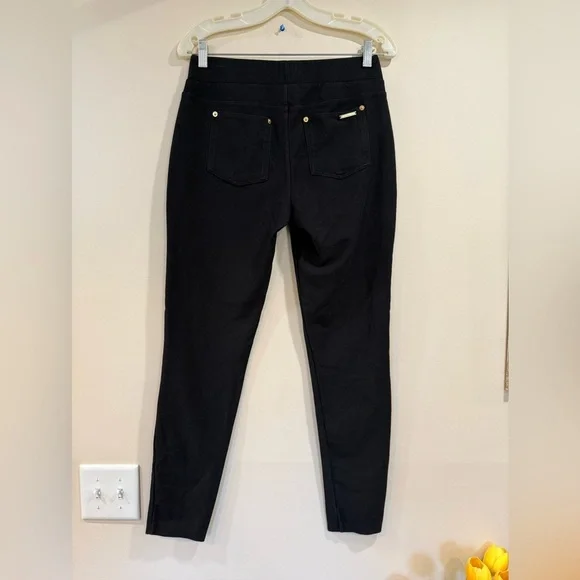 🔥Michael Kors Women’s Black Slim - Classic Pull-On Pants Size M EUC🔥