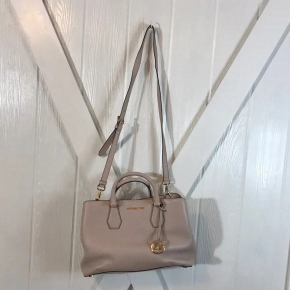 Michael Kors Pink Pebbled Bag