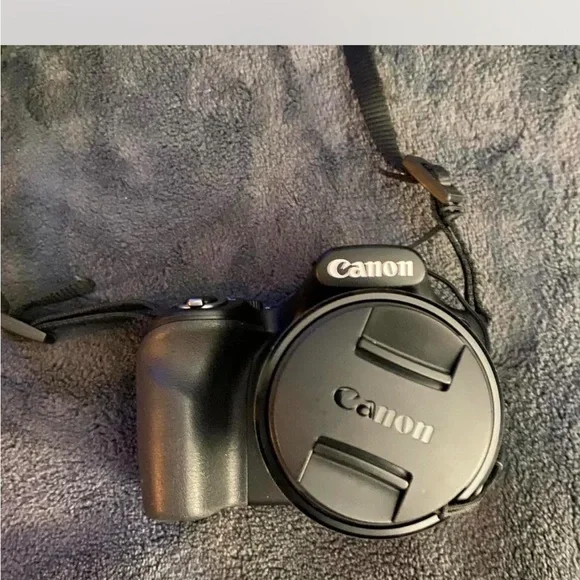 Canon - Powershot SX520 HS - Black Digital Camera with Professional Features