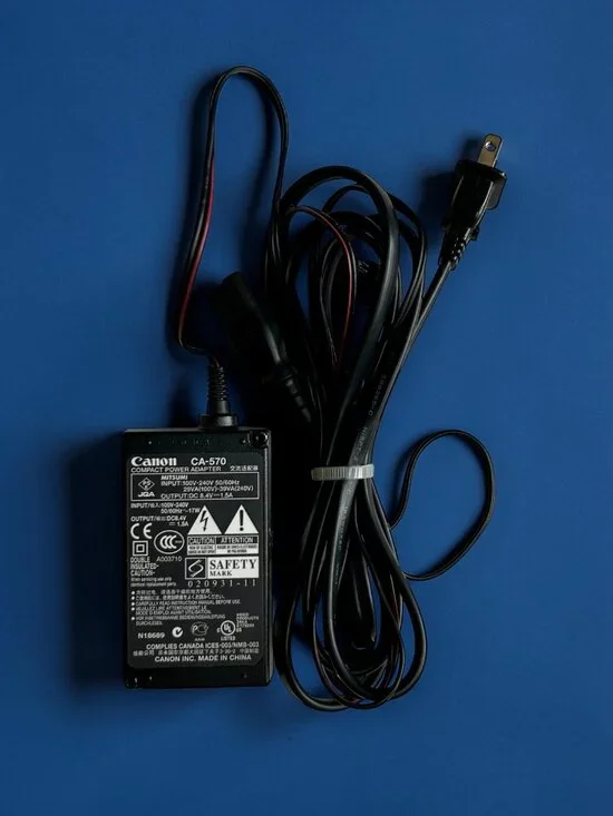 Canon CA-570 Compact Power Adapter Charger for Camcorders
