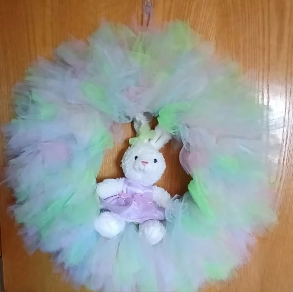 Bunny Tulle Wreath