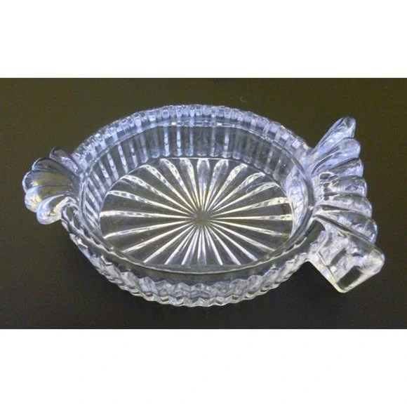 Fifth Avenue LTD 24% Lead Crystal Fish Shaped Candy Dish