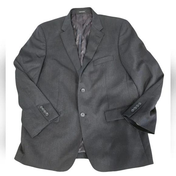 Pronto uomo platinum black‎ Wool suit jacket men's Size 44