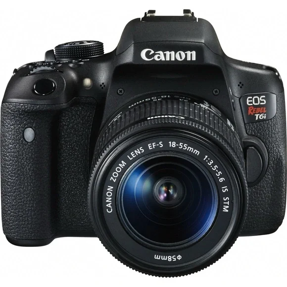 Canon EOS Rebel T6i with 18-55 mm lens (USED, LIKE NEW QUALITY)