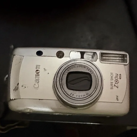 Canon Sure Shot z180u Camera Untested For Parts Only