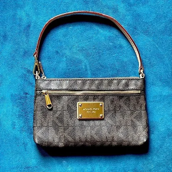 Michael Kors Monogram Wristlet