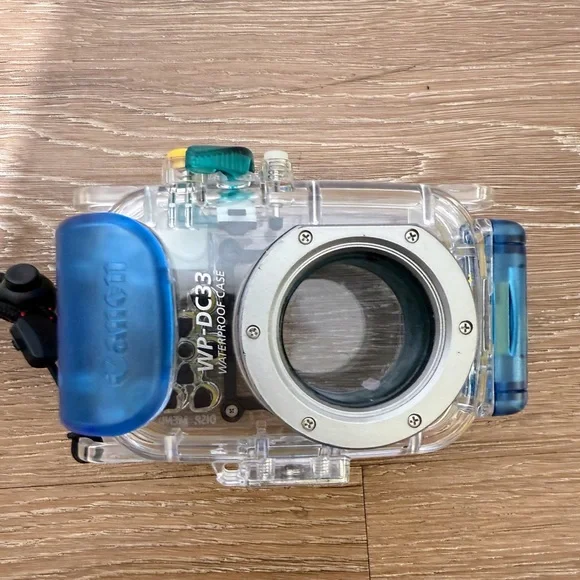 Canon Blue Underwater Photography Case Durable Design