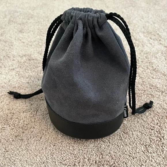 Canon Black and Gray Drawstring Camera Bag/Case LP1319