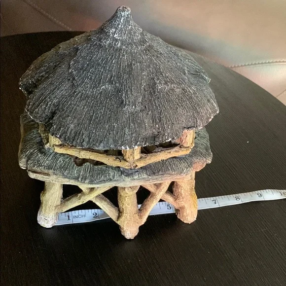 Rustic Miniature Hut Decor