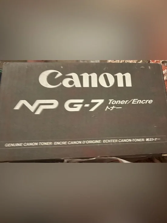 Canon original toner black NP - G7 NIB