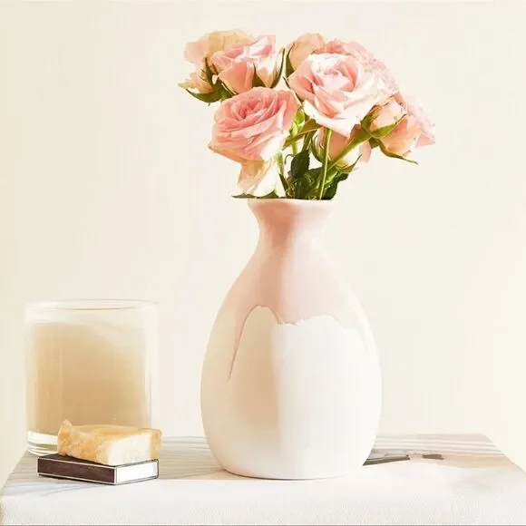 Isaac Mizrahi Loves Xo, Sienna Ceramic Decorative Vase